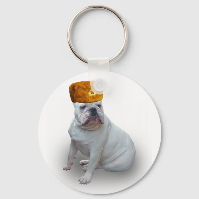 Comrad Bulldog Keychain (Front)
