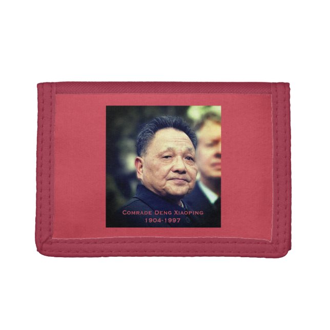 Comrade Deng Xiaoping - Chinese Leader Trifold Wallet (Front)