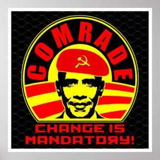 Comrade Obama Poster