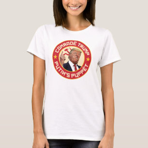 Comrade Trump: Putin's Puppet- Soviet Illustration T-Shirt