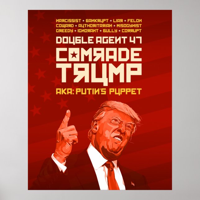 Comrade Trump: The Double Agent (Putin's Puppet) Poster (Front)