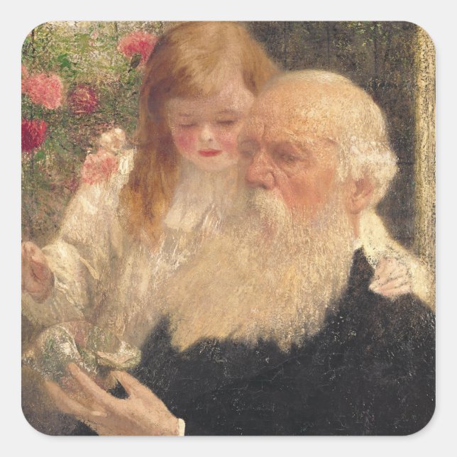 Comrades: John Galsworthy's niece Square Sticker (Front)