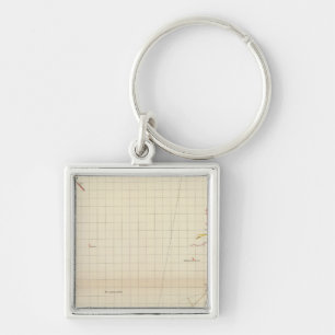 Comstock Mine Maps Number I Keychain
