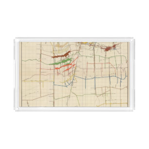 Comstock Mine Maps Number VI Acrylic Tray