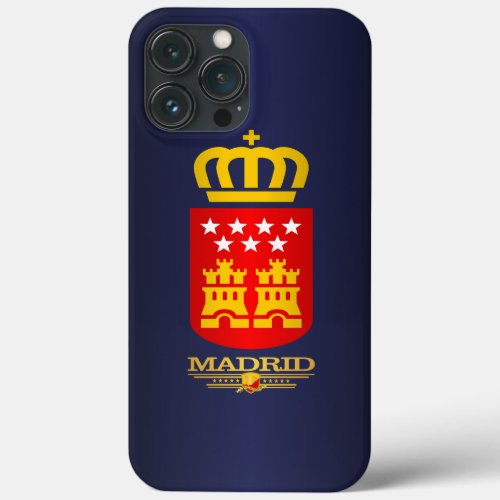Comunidad de Madrid Apparel iPhone 13 Pro Max Case