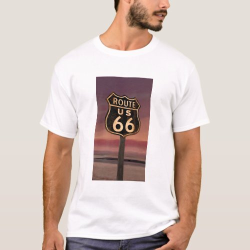 CON02CRFC Route 66tif T_Shirt