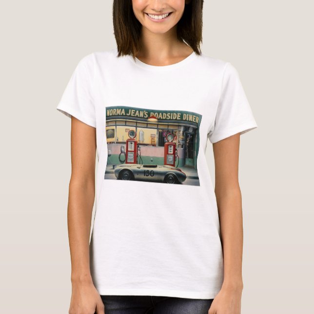 CON03-V2 Destiny Highway Calendar Girl.tif T-Shirt (Front)
