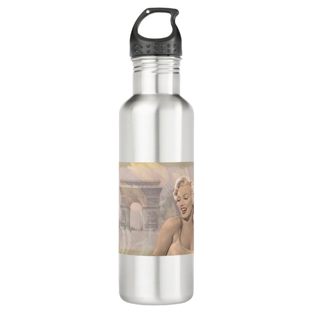 CON06CRBWRD-V3 Marilyn Triomphe.tif Stainless Steel Water Bottle (Front)
