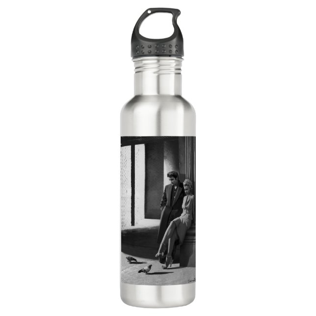 CON19BWD1 Birds of a Feather.tif Stainless Steel Water Bottle (Front)