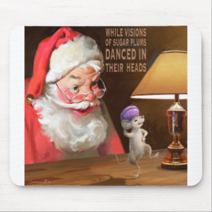 CON32 Santa 2 Sugar Plums.tif Mouse Pad