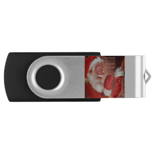CON33 Santa 3 Stockings.tif Flash Drive