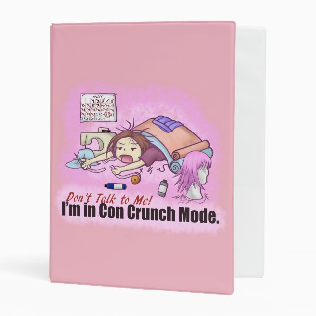 Con Crunch Mini Binder (Front/Inside)
