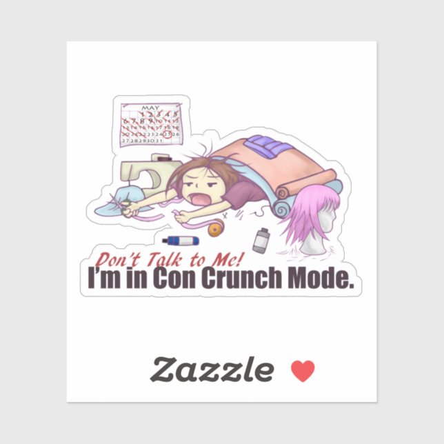 Con Crunch Sticker (Sheet)