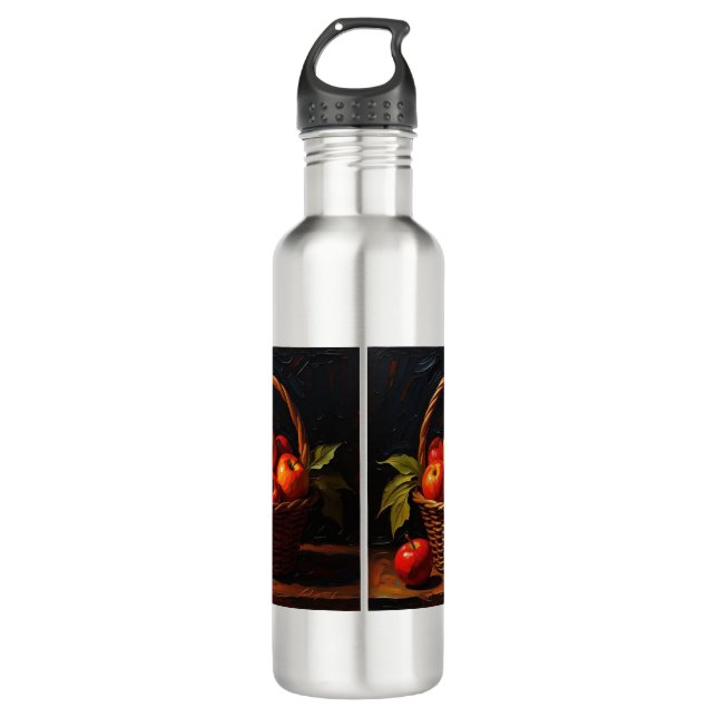 con Diseño de frutero Stainless Steel Water Bottle (Front)