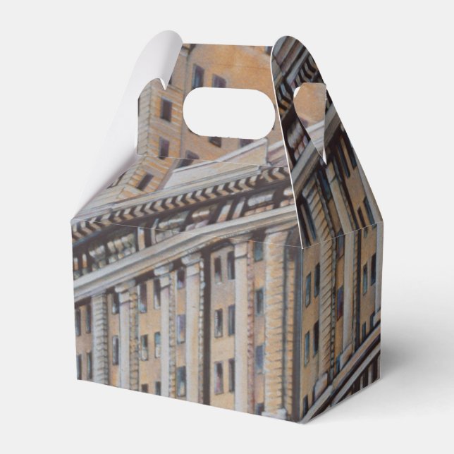 Con Edison's Brief encounter with St. Mark's Favor Boxes (Front Side)