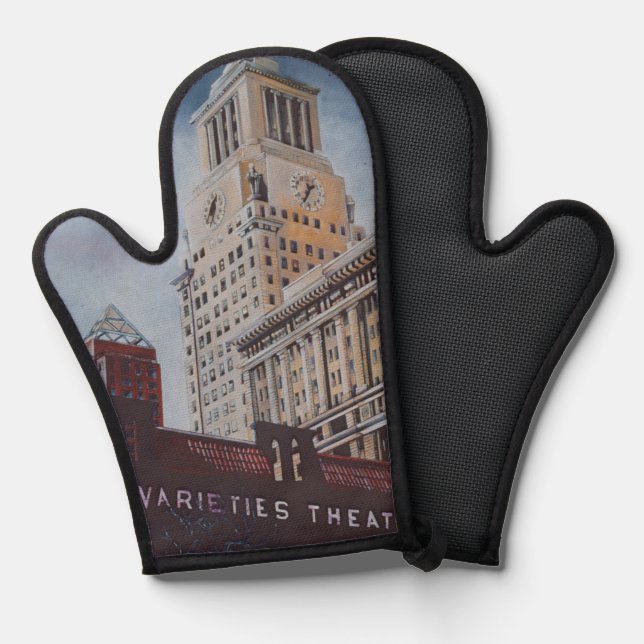 Con Edison's Brief Encounter with St Mark's Oven Mitt (Front/Back)