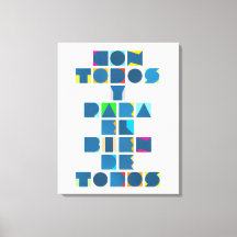 CON TODOS White Colorful