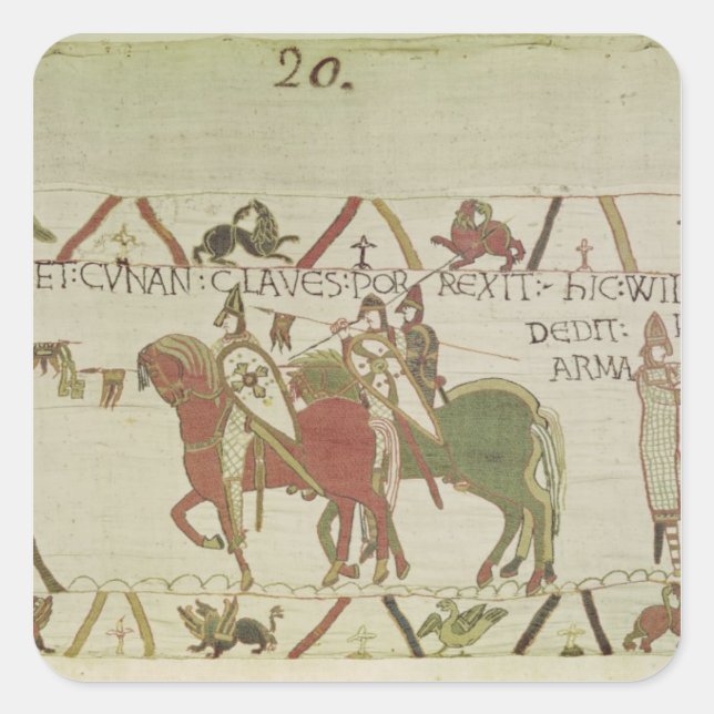 Conan, Duke of Brittany Square Sticker (Front)