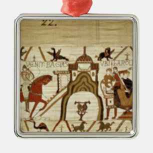 Conan hands over the keys of Dinan Metal Ornament