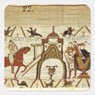 Conan hands over the keys of Dinan Square Sticker