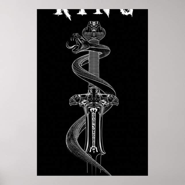 Conan Sword With Snake Poster (Front)
