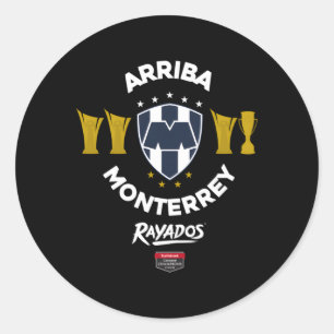 Concacaf Champions League Monterrey Classic Round Sticker