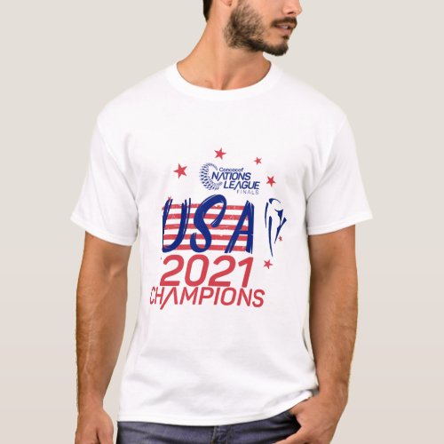 Concacaf Nations League 2021 USA Champion Shirt 