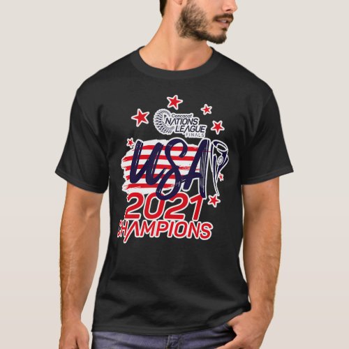 Concacaf USA 2021 Champions  T_Shirt