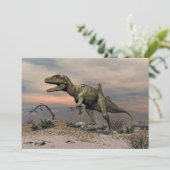 Concavenator dinosaur in the desert (Standing Front)