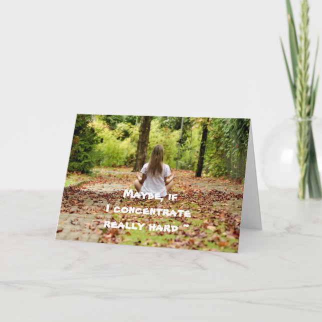 CONCENTRATE FRIENDSHIP CARD (Front)