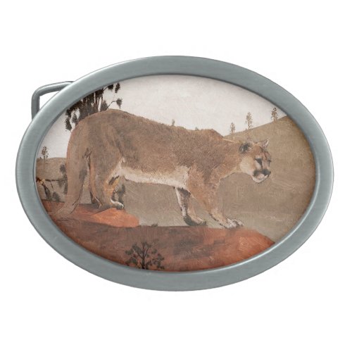 Concentration _ Cougar Belt Buckle