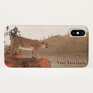 Concentration - Cougar iPhone XS Case