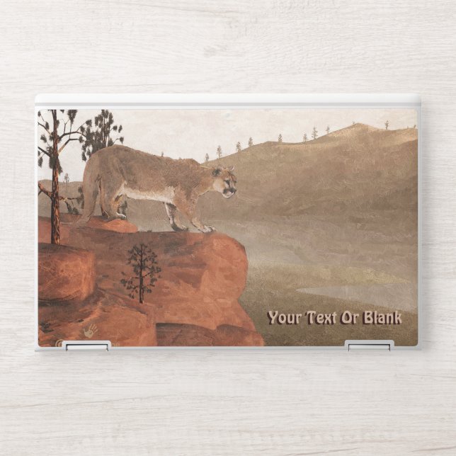 Concentration - Cougar HP Laptop Skin (Front)