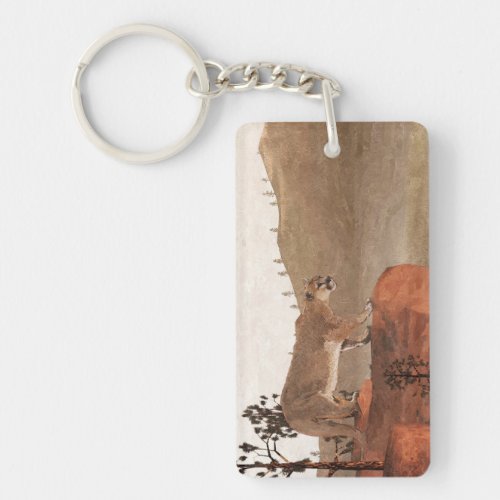 Concentration _ Cougar Keychain