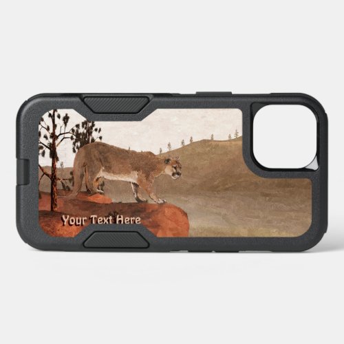 Concentration _ Cougar iPhone 13 Case