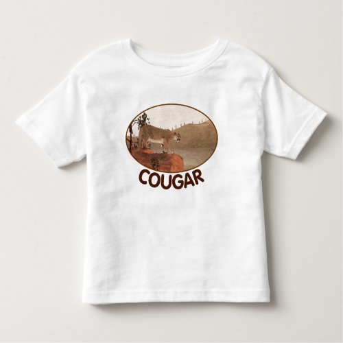 Concentration _ Cougar Toddler T_shirt