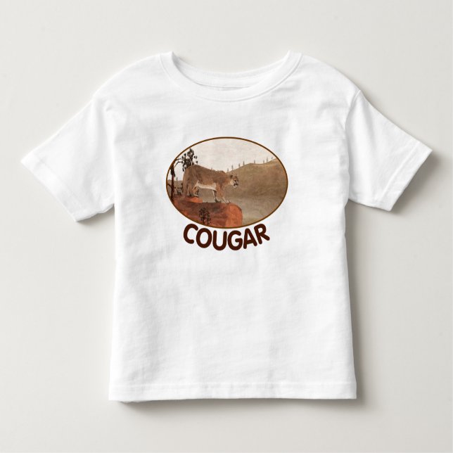Concentration - Cougar Toddler T-shirt (Front)