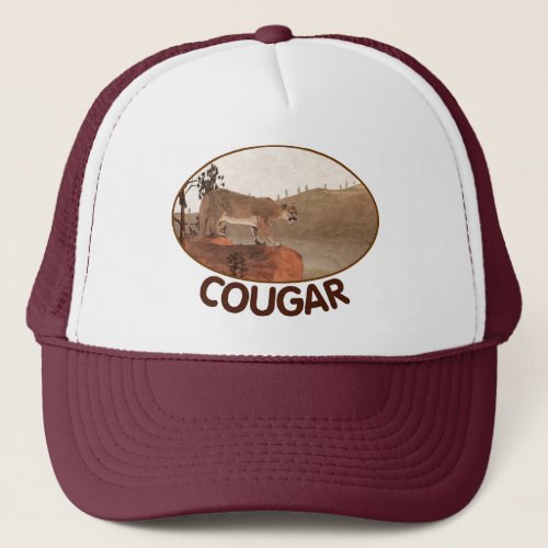 Concentration _ Cougar Trucker Hat