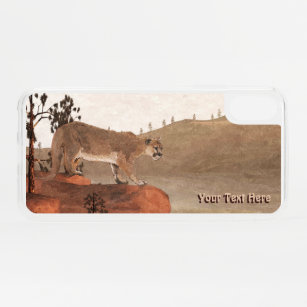 Concentration - Cougar iPhone XS Case