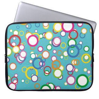 Concentric Circles Laptop Computer Sleeve