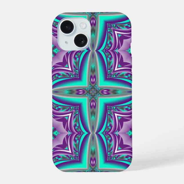 Concentric Circles Pulled To The Point Abstract  Iphone Case (Back)