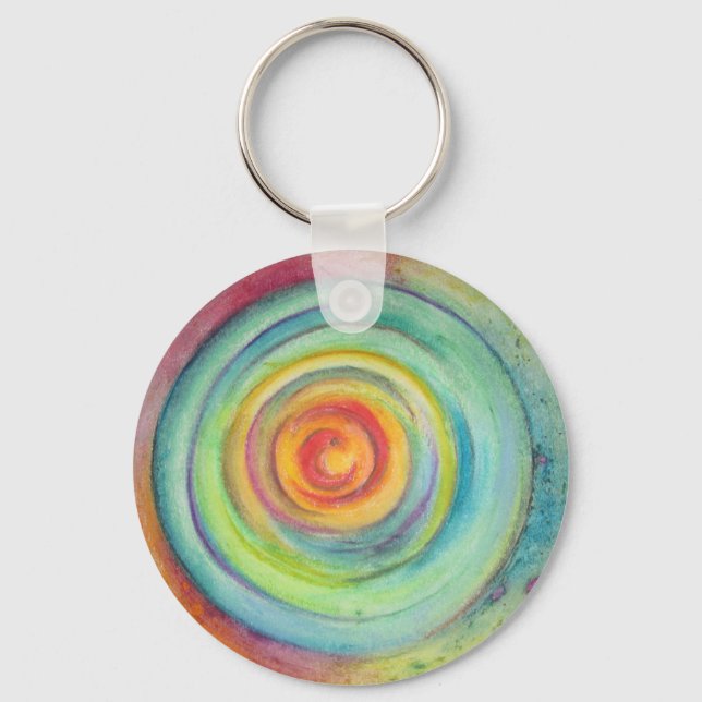 Concentric color keychain (Front)