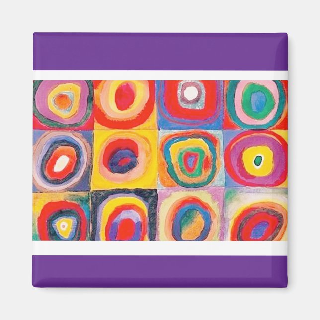 Concentric Composition, Kandinsky Magnet (Front)