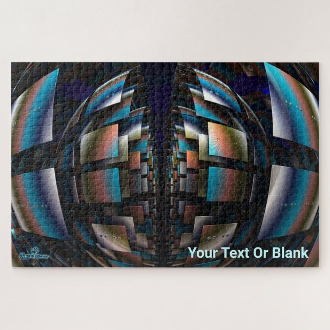 Concentric Hemispheres Jigsaw Puzzle (Horizontal)