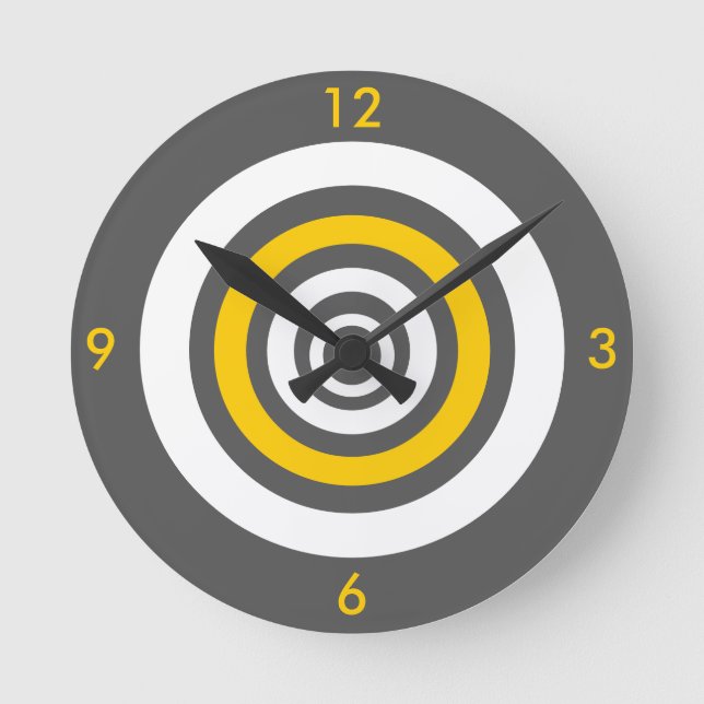 Concentric Round Clock (Front)