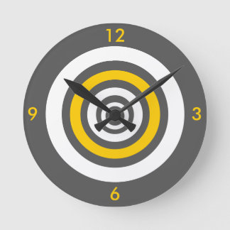 Concentric Round Clock