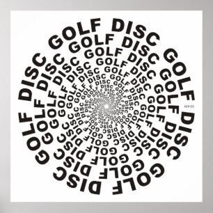 Concentric Text #2 Poster