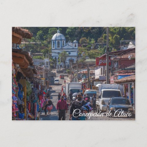 Concepcin de Ataco El Salvador Postcard