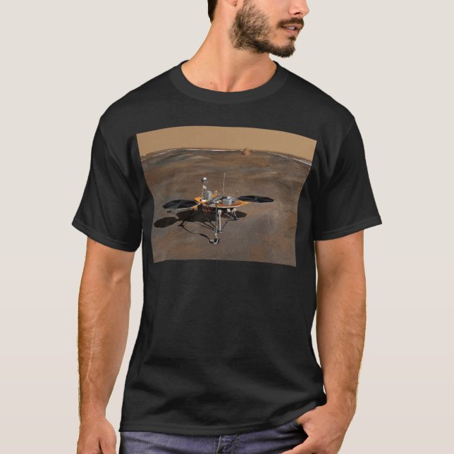 Concept Art of Phoenix Mars Lander T-Shirt (Front)