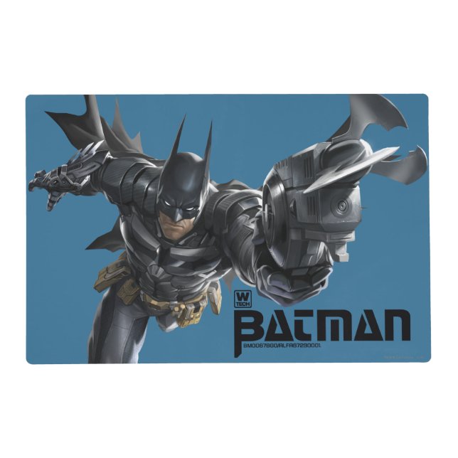 Concept Batman With Batclaw Placemat (Back)